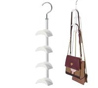 PURSE HANGER - Porta della borsa | Armadio Organizzatore di tote Bag | Portata dello zaino per il gancio di stoccaggio della borsetta, organizzatore di sala rotante per tote, gilet, reggiseno