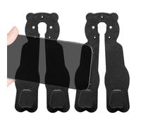 Purse Hook Car Interior, Headrest Bag Storage Organizer, 2-Pieces Seat Back Hanger Hooks, 3x2 Inches Holder With Grip, Smooth Accessory, Modern Style Vehicle Equipment Sedans Trucks Pickups