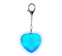 Purse Lights, Rechargeable Mini Keychain LED Lamp | Heart Shaped Touch Handbag Light Bright Portable LED Accessory - For Mother Women Backpack Shoulder Bag Wallet Tote Concerts Party Night Use