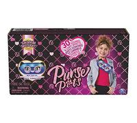 Purse Pets Borsa a Tracolla, interattivo per Animali Domestici, Oltre 30 sonori ed Effetti Luminosi, Giocattoli per Bambini dai 5 Anni, Savannah Spotlight Marsupio, Taglia Unica