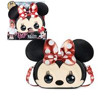 Purse Pets Disney Minnie Mouse - Borsa a Tracolla interattiva Che Diventa Viva con più di 30 Suoni e reazioni, Lampeggiante e Musica, dai 4 Anni in su