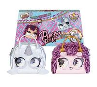 Purse Pets Micro - Confezione da 2 microfoni, mini compagno formato borsetta, 2 piccoli animali da appendere al suo o alla cintura, per muovere gli occhi, 6064161, giocattolo per bambini, 5 anni in