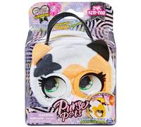 Purse Pets Micro - Gattino - Mini Compagnon formato borsetta - Piccolo animale da appendere al suo o alla cintura - Muovi gli occhi - 6064526 - Giocattolo per bambini 5 anni e +