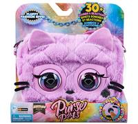 Purse Pets - Micro Purse Pets Roarin' Rainbow Borsetta - 8 CM, Viola
