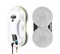 PuRuiKai 2025 Robot lavavetri - Senza striscia alimentata da IA per porte/piastrelle in vetro/patio Ultra silenzioso e telecomando PRK-309