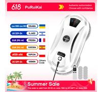 PuRuiKai Robot aspirapolvere ultra sottile per la pulizia delle finestre Robot lavavetri telecomando elettrico per vetro per la casa