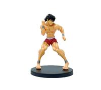 Puruuige Anime Hanma Baki Action Figure PVC Figure Statue Desktop Collection Modello anime protagonista Combattimento Postura