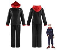 Puruuige Anime Itadori Yuji Costume Cosplay Ryomen Sukuna/Gojo Satoru/Fushiguro Megumi/Kugisaki Nobara School Uniform Outfits Anime Role-playing Suits Halloween Costume