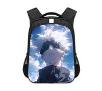 Puruuige Gojo Satoru Zaino Anime Ryomen Sukuna Borse per la scuola per ragazzi Cartoon Fushiguro Megumi 3D Stampato Zaino per la scuola Grande Capacità Leggero Zaino per bambini, Tipo 13, 30.5 x 16 x