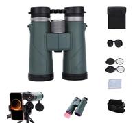 Puruxe Binoculars for Adults High Powered, Professional Waterproof Puruxe Binoculars, 10×42 HD Binocular, Precision Viewing, for Bird Watching, Hiking, Cruise, Stargazing,Travel (Green)