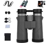 Puruxe Binoculars for Adults High Powered, Puruxe 10×42 HD Binoculars, Binoculares De Largo Alcance, Precision Viewing, for Bird Watching, Hiking, Cruise, Travel etc (Upgraded Black)