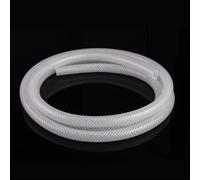 Purzen Tubo in Silicone Rinforzato, Resistente ad Alta Pressione e Temperatura, Tubo Flessibile per Il Trasporto di Fluidi e Sistemi d'Acqua,13mm*21mm