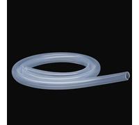 Purzen Tubo in Silicone Trasparente Flessibile e Resistente alle Alte Temperature per Test di Laboratorio, Trasporto di Fluidi e Attrezzature per Il Flusso di Gas,25mm*33mm(1m)