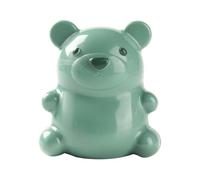 Pusca per unghie Bear - Strofondo per unghie delicata, spazzola per lavaggio a mano, pennello per pulizia profonda - setola morbida facile da tenere disegno, pennello per unghie carino e pratico per