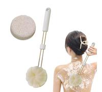 Puscello per il corpo per la fatica, la spazzola per scrub a manico lungo per la doccia | Lavandino portatile a spazzola portatile | Pulizia dello scrubber esfoliante di doccia appeso per casa