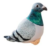 Puscia di piccione, animale ripieno di piccioni realistico da 7, 87 pollici, morbido giocattolo per uccelli giocattolo peluche coccolone per bambini, decorazioni per la