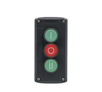 Push Button Switch Control Box 2 Holes Button Case Emergency Stop Reset Point Box MQXFCZUX(Type B)