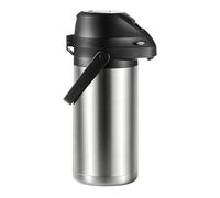 Push Button Thermal Flask - Hot Cold Tumbler, 1900ml Leakproof Thermal Cup with Double Wall Insulation, Large Capacity Water Bottle, Travel Beverage Container for Travel Home School Office Camping