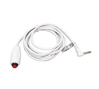 Push Control Cord for Nurse Station, spina mono 6,35mm, cavo chiamata di sostituzione 9,8 piedi con clip per sistemi avviso medico,assistenza i pazienti emergenza, materiale ABS