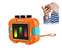 Push Game, Light Up Rhythm Toy, Press Button Fidget Game with Sound Effects, Portable LED Reaction, Fun Press Interactive Lights, Entertainment Gadget for Home Travel
