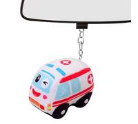 Push Keychain - Plush Fire Truck Bambola Impieno Giocattoli Per Veicoli | Camion Dei Pompieri | Apprendimento Educativo Per I Giocattoli Per Ragazzi Ragazze In Età Prescolare Per Bambini Zaino Borsett