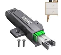 Push Latch Rebound Dispositivo autobloccante - Chiusura a pressione con meccanismo a molla | Chiusura invisibile per mobili senza maniglia | Push to Open - Per armadi porte cassetti