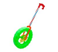 Push Long Wheel Toy Preschool Learning Classic Sturdy Push and Pull Toy Push Toy