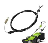 Push Mower Throttle Cable - 30in Grass Cutter Accessory for Maintenance, Fit 30in Machine Lawn Mower Parts with Steel Core Wire & Z Bend End Fitting for Engine, Drive, Repair and Yards