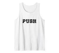 Push/Personal Trainer/Amante della Palestra/Meme Divertente Allenamento Canotta