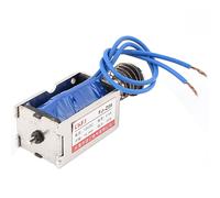 Push Pull di tipo DC DIY elettromagnete solenoide magnete 15mm 45N DC 12V 2.5A