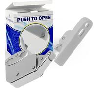 Push Pull per Ante Armadio Completa di 2 Pezzi Viti Ø3,5 x 25 mm e 2 Pezzi Viti Ø3,5 x 13 mm - Ammortizzatore per Ante per Spazio Tra Facciata e Corpo Minimo 2,5 mm - MONTERAL