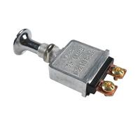 Push Pull Switches, Chrome-Plated Switches, 3.27x1.42x0.87 Inches 6-28V DC Automotive Heavy Duty 75 Amp with Metal Knob, Electrical Toggle Switch for Car, Truck, Tractor, Marine Modifications Use