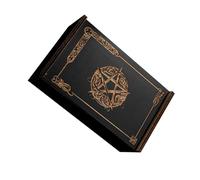 Push Pull Tarocchi Carte Box astrologia Trinkets Box Legno Tarocchi Carta Storage Case Per Raccontare Strega Decorazione Astrologia Ginnoli Carte Da Gioco Caso di Immagazzinaggio