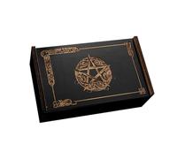 Push Pull Tarot Cards Box Box ASTROLOGYS NOTTO Carte Caso proprietà per LATTUNE TAGGI STUNICA Decorazioni ASTROLOGYS SCHEDE PERIGNATI