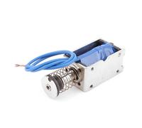 Push Pull tipo DC DIY elettromagnete solenoide magnete 15mm 45N DC 24V 2A