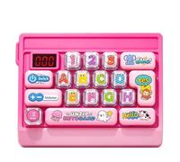 Push Rapido Giocattoli Sensoriali Con Tastiera Meccanica, Suono E Luce Per | Push Rapido Per Compleanni di Ragazze Ragazzi Bambini e le Feste Rosa