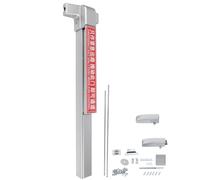 Push Rod Lock per Porte Antipanico a Una Battente, Acciaio Inox Resistente - Sicurezza 24H, Compatibile con Controllo Accessi, Ideale per Negozi e Magazzini