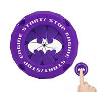 Push Start - Copertura per pulsante - decorazione del tappo di accensione del veicolo, moderno rivestimento del cruscotto | Stylish Motor Start Stop Shield, pannello interno per lo styling