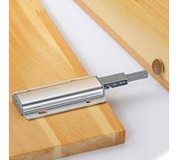 Push to Apry Armadiet Door Clack, morbido cuscinetto da serranda con punta magnetica per armadio per cassetti dell'armadio senza manico richiesto argento (ABS e lega di alluminio)