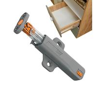 Push To Open Cabinet Hardware - ABS Metal 11,2 x 3,2 cm | Touch Latch For Doors, Kitchen Cabinet Push Release Mechanism With 30N Force | Press To Open Latch For Closet Drawer RV Furniture