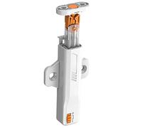 Push To Open Cabinet Hardware - ABS metallo 11,2 x 3,2 cm | Touch Latch For Doors, Kitchen Cabinet Push Release Mechanism With 30N Force | Press To Open Latch For Closet Drawer RV Furniture