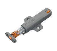Push to Open Cabinet Hardware, Heavy Duty Door Touch Latch, Kitchen Door Pushing Release Latches, ABS, Metal Material, Cabinet Press Out Latch for Doors, Closet and RV, 11,2 x 3,2 cm