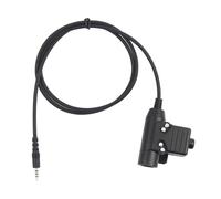 Push to Talk da 3,5 mm PTT Adattatore di cuffie per radio U94 Adattatore radio