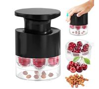 Push Type Cherry Corer - 7 Holes Cherry Depitter Tool, Kitchen Utensils, Multifunctional Corer Aid For Dessert Jam Hawthorn Juice Grapes