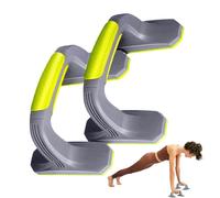 Push Up Bar | Durable Steel | 1 Pair of Portable Push Up Handles | Push Up Handles for Floor | Fitness Gear, Calisthenics Exerciser | Upper Body Machines for Floor to Prevent Elbow & Wrist Strain