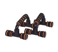 Push Up Bars Stand Ergonomica in Acciaio Cromato Foam Grip Forza Petto Interna Ed Esterna Del Braccio Muscolo Pettorale Formazione Attrezzature per il Fitness,Arancia