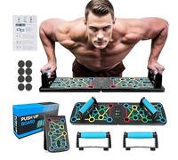Push Up Board, Attrezzature per il fitness multifunzione pieghevole a casa, Maniglia per Push Up, telaio di allenamento push-up portatile, per Allenamento Muscolare e Della Forza