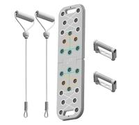 Push Up Board, Core Strength Training Equipment, Muscle Board for Home Gym, Men Women Youth Athletes, and Boxers Multi-Position Workout and Muscle Building Tool