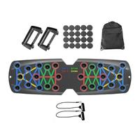 Push Up Boards Pieghevole Multifunzionale Fitness Push Up Pad Petto Muscolo Esercizio Attrezzature per l'allenamento Domestico Tavole Pushup Board Strumento per esercizi