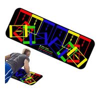 Push Up Mat - PU Training Pushup Board Guide, Strength Workout Esercise Conditioning Practice Athletic Gear| Bodybuilding Fitness Sports With No Slip Base for Home Gym Equipment